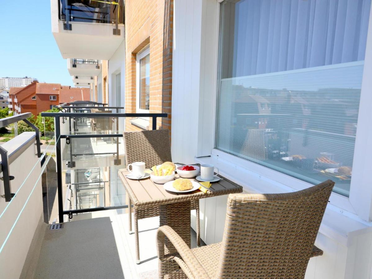 Einfaches 2-Zimmer-Appartement Mit Balkon. Westerland Exterior photo
